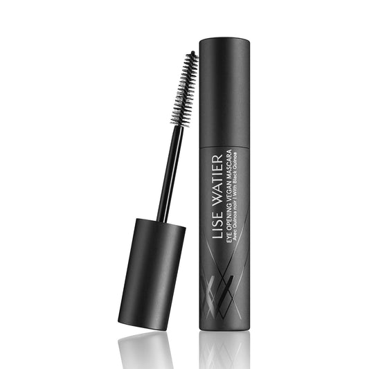 Lise Watier Eye Opening Vegan Mascara With Black Quinoa-Ultra Noir, 0.42 Oz : Beauty & Personal Care