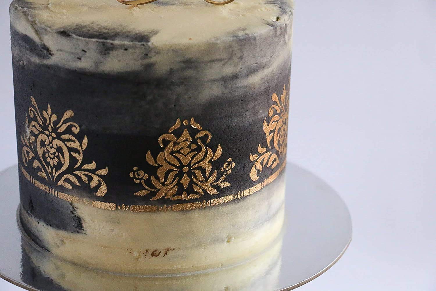 Luster Dust - Moonstone Black (4G 1X Jar) | Edible Vegan Dust & Paint For Cake Decorating, Ice Cream, Desserts, Cocktails And Beverages By Bakell : Grocery & Gourmet Food