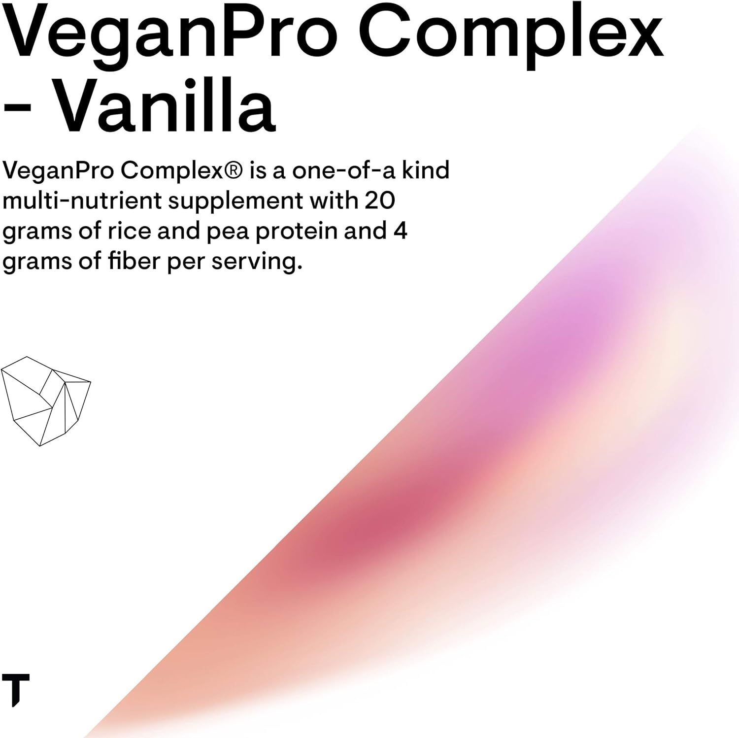 Thorne VeganPro Complex - All-in-One Vegan Protein Powder with Vitamin