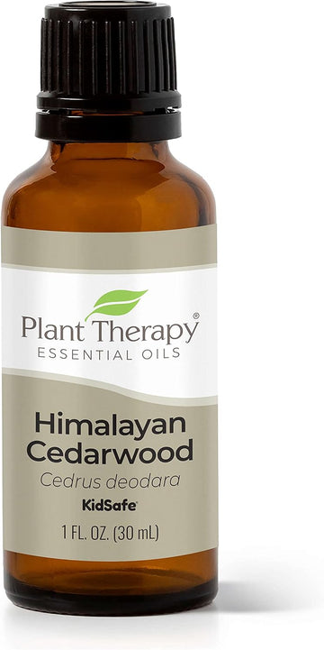 Plant Therapy Himalayan Cedarwood Essential Oil 30 Ml (1 Oz) 100% Pure, Undiluted, Therapeutic Grade
