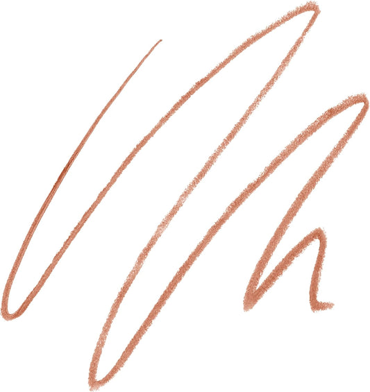 E.L.F. Love Triangle Lip Filler Liner, 2-In-1 Lip Liner Pencil For Sculpting & Filling, Long-Lasting Intense Colour, Light Brown