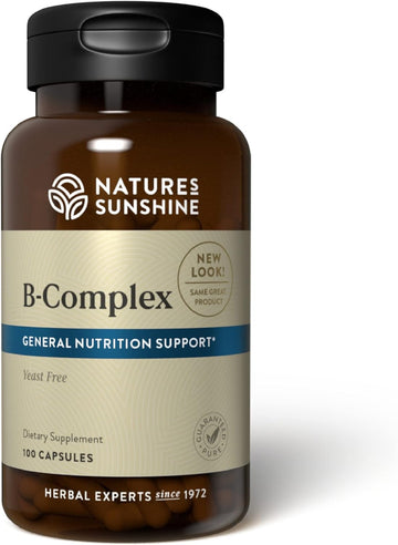 Nature's Sunshine Vitamin B-Complex 100 Capsules