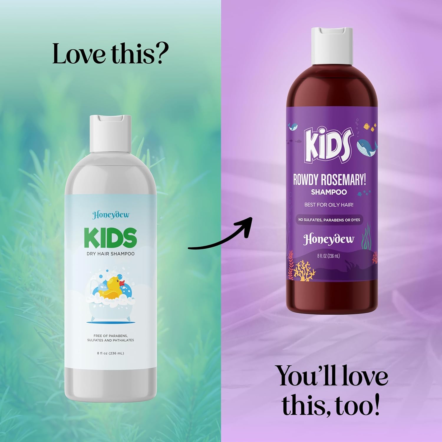 Nourishing Kids Shampoo for Dry Scalp - Gentle Dry Scalp Care Shampoo for Kids with Cleansing Essential Oils for Kids - Clarifying Shampoo for Build Up and Dry Flaky Scalp with Tea Tree Oil for Hair : Beauty & Personal Care