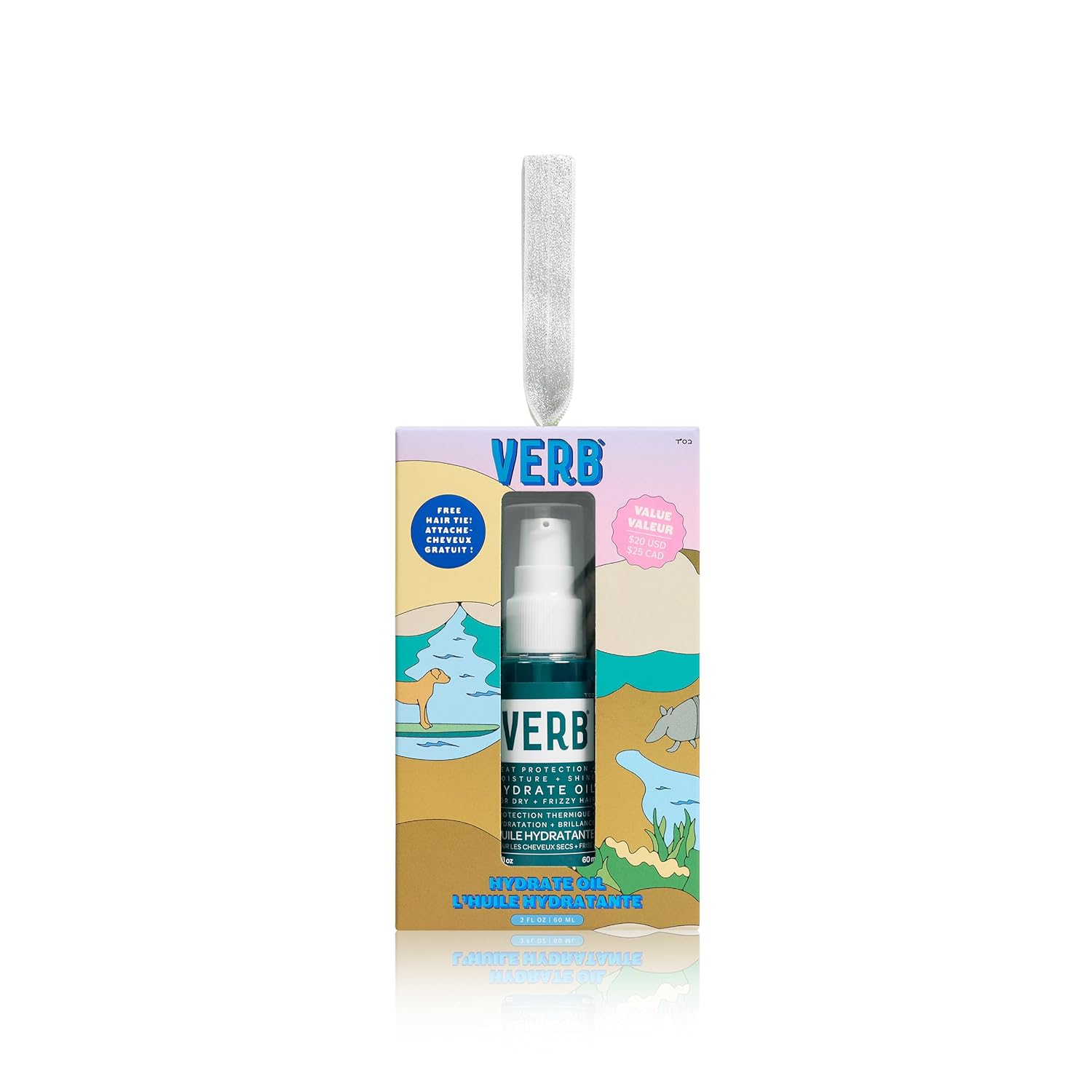 Verb® Hydrate Oil With Heat Protection For Dry And Frizzy Hair To Add Hydration, Reduce Frizz And Increase Hair Shine, 2 Oz