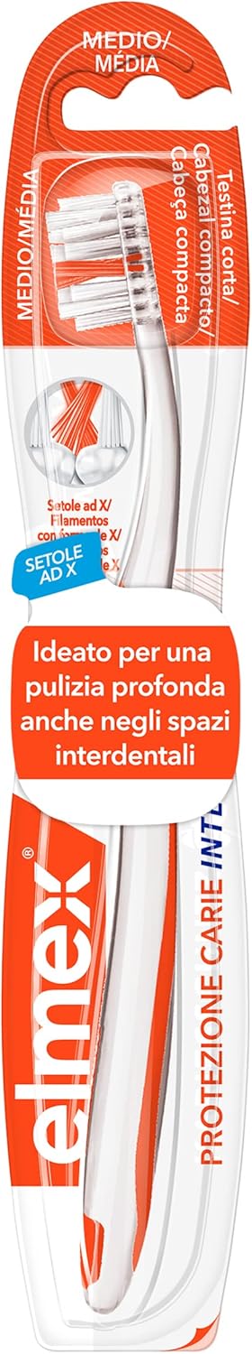 Elmex Carie Protection Toothbrush Inter X Deep Cleaning, Medium