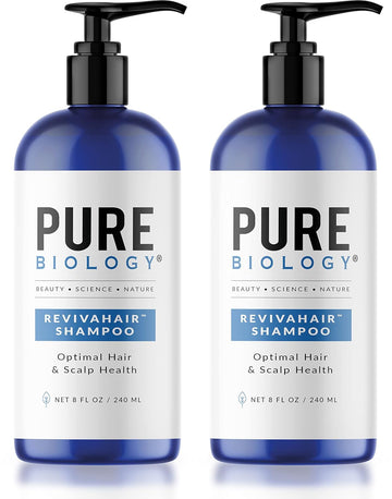 Premium RevivaHair Biotin Shampoo for Men and Women | Volumizing Shampoo for Thinning Hair Care with Rosemary Oil for Hair Treatment | Thinning Hair Shampoo Biotin Formula with Procapil and Vitamin E