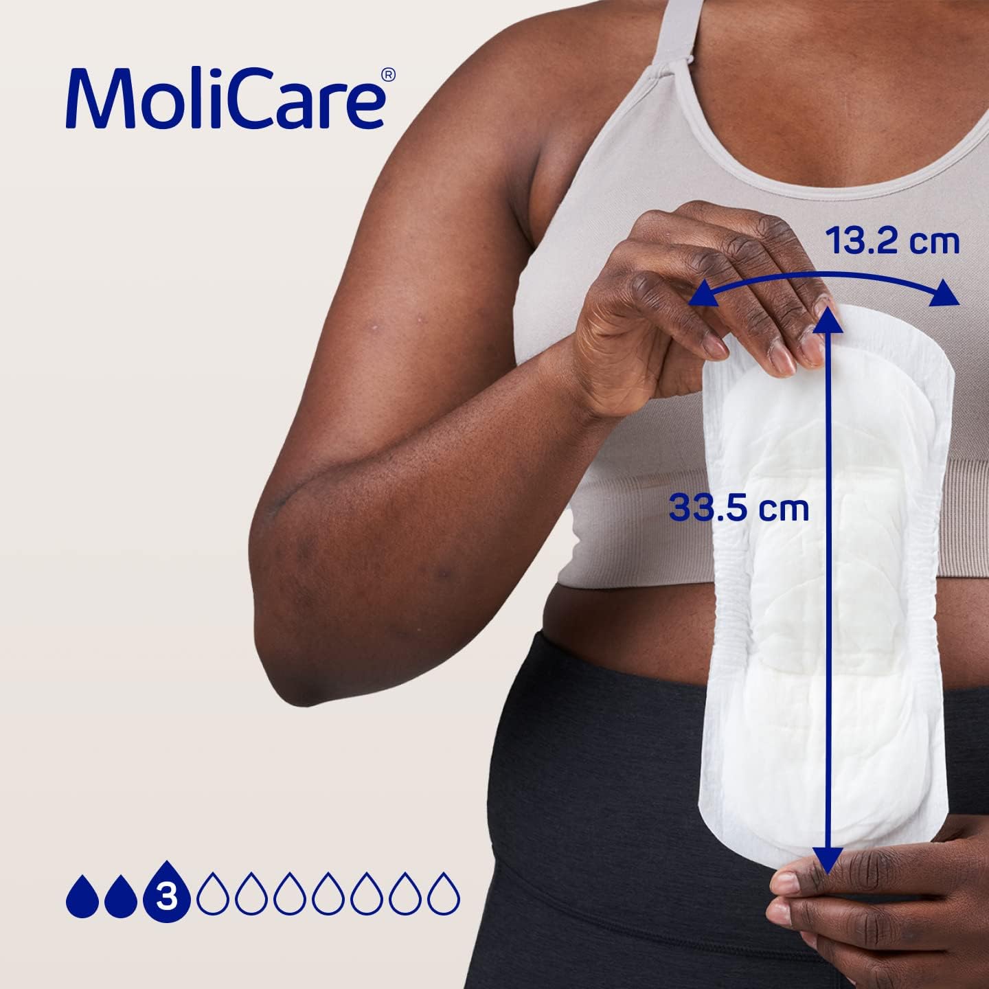 MoliCare Premium Lady PAD, Incontinence Pads for Women with Bladder Weakness, 3 Drops, Pack of 14 : Amazon.co.uk: Health & Personal Care