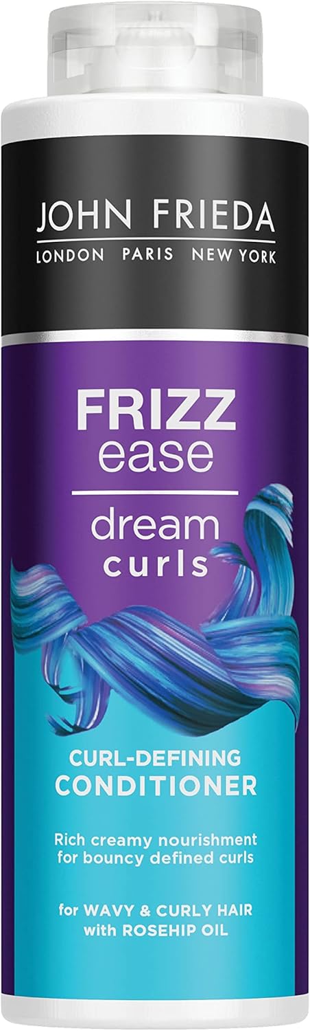John Frieda Frizz Ease Dream Curls Curl Defining Conditioner 500ml, Anti-Frizz Conditioner for Curly, Wavy Hair, Conditioner for Natural Curls : Amazon.co.uk: Beauty