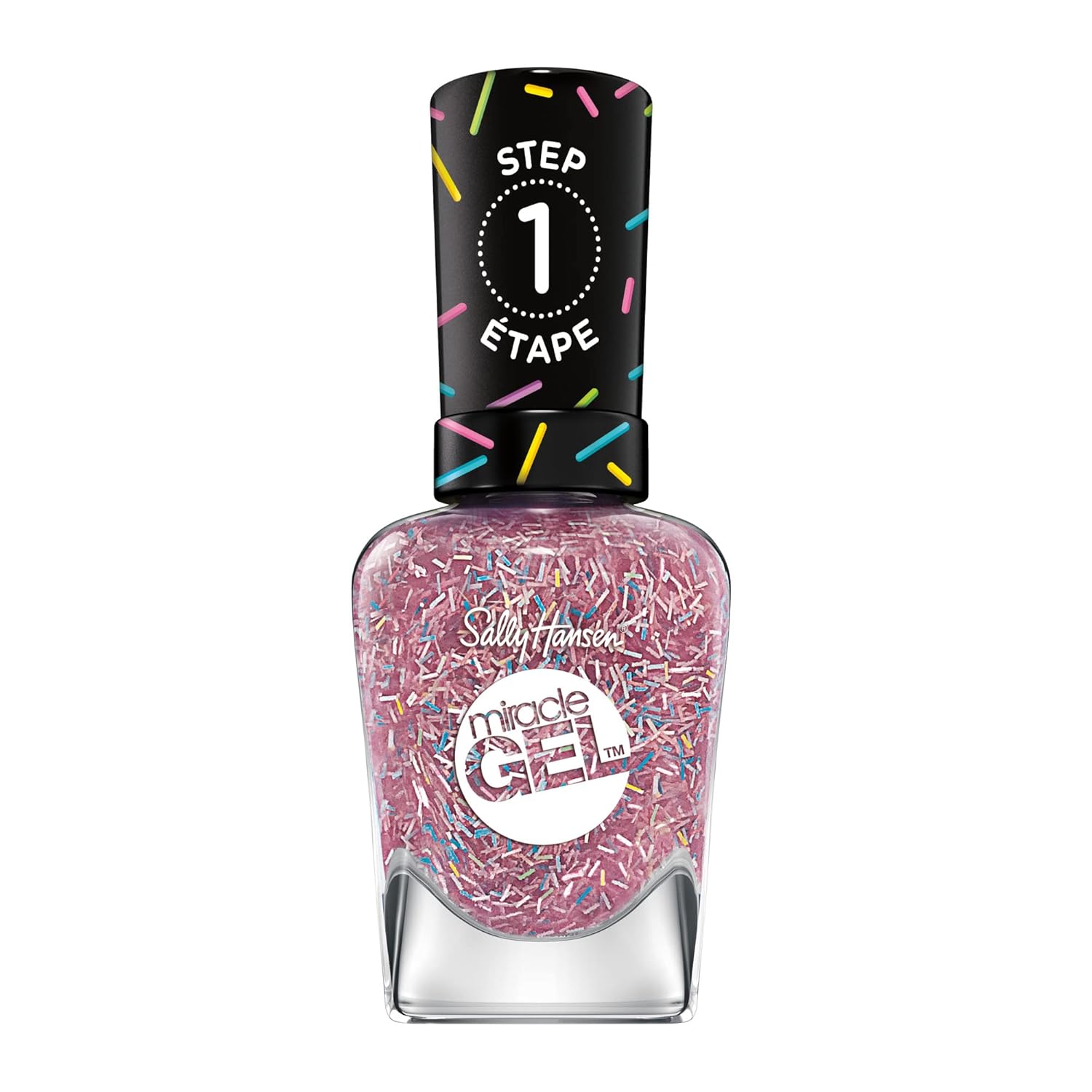 Sally Hansen Miracle Gel Donut Shop Collection Nail Polish, Mixture Perfect, 0.5 Fl Oz