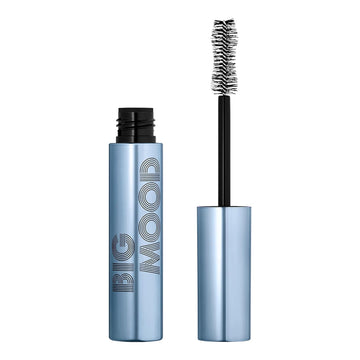 E.L.F. Big Mood Waterproof Mascara, Instantly Creates Long-Lasting, Bold & Lifted, Voluminous Lashes, Infused With Jojoba Wax, Black, 0.30 Fl Oz