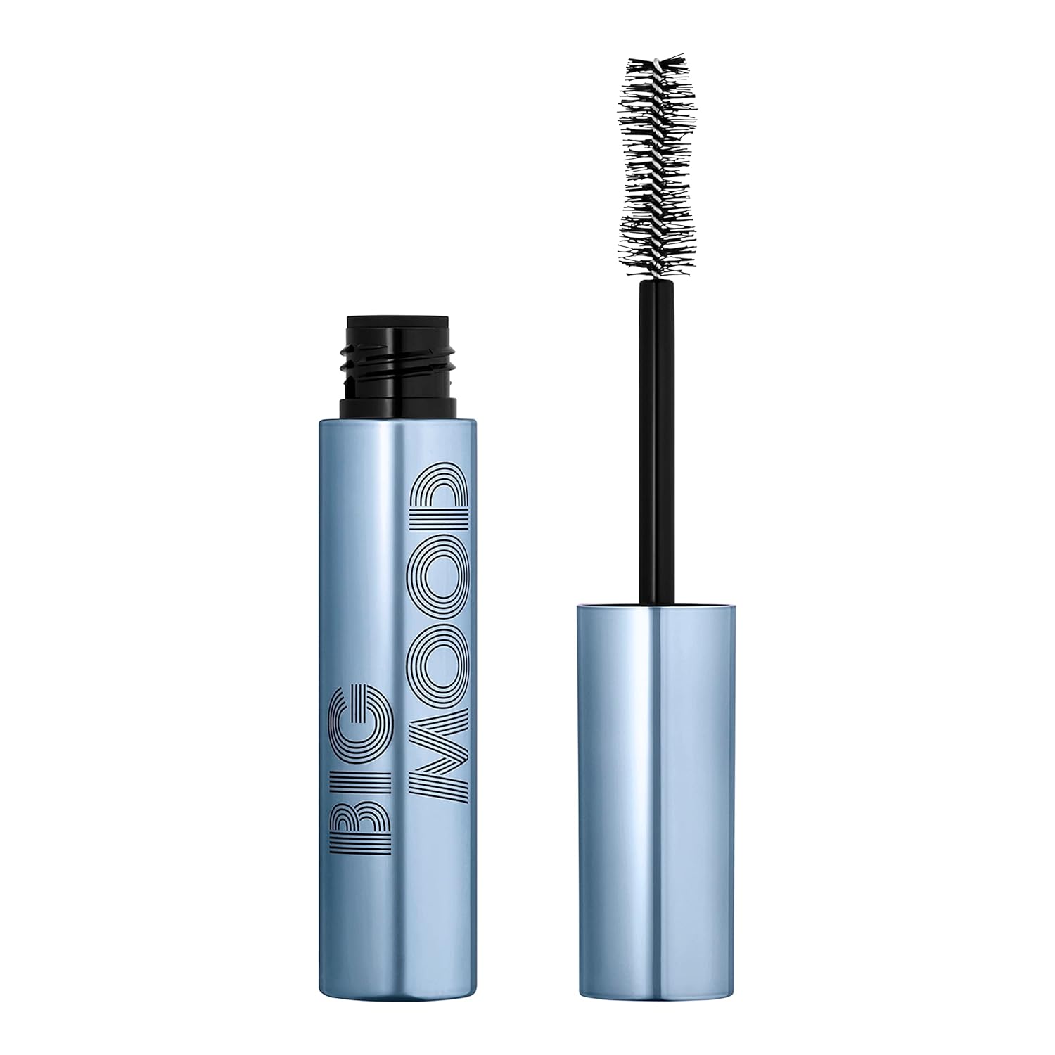 E.L.F. Big Mood Mascara, Instantly Creates Long-Lasting, Bold & Lifted, Voluminous Lashes, Infused With Jojoba Wax, Vegan & Cruelty-Free, Bold Blue