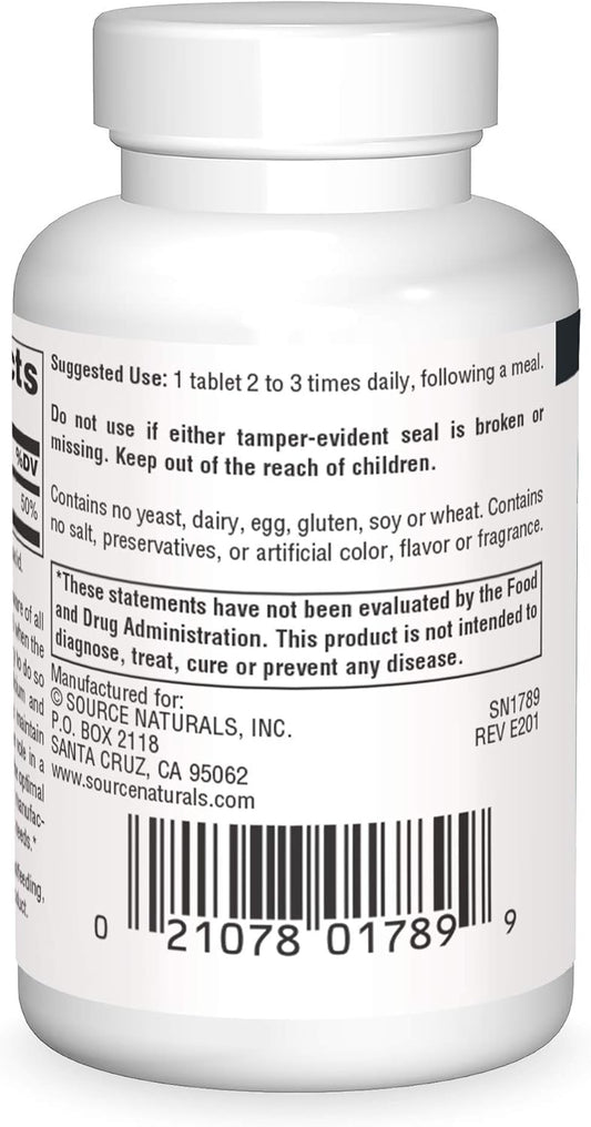 Source Naturals Vitamin D-3 400 Iu, Supports The Immune System And Strong Bones* - 100 Tablets