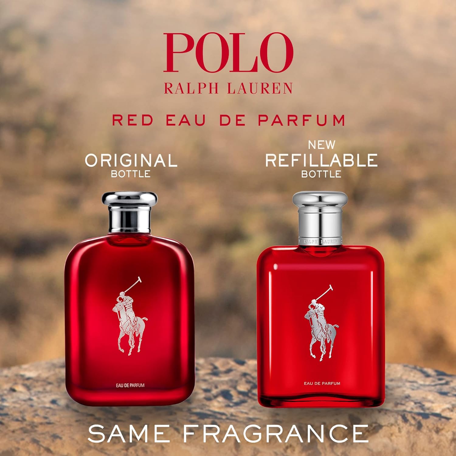 Ralph Lauren Fragrances Polo Red - Eau de Parfum - Men's Cologne - Woody & Spicy - With Ginger, Sage, and Cedarwood - Medium Intensity - 4.2 Fl Oz : Beauty & Personal Care