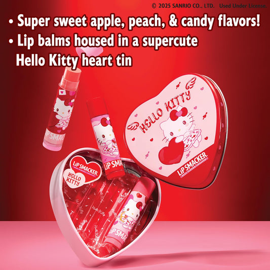 Lip Smacker Marvel'S Spiderman Holiday Flavored Lip Balm Tin - Moisturizing, Soothing Trio Soda Pop, Amazing Berry Power, & Candy Cane