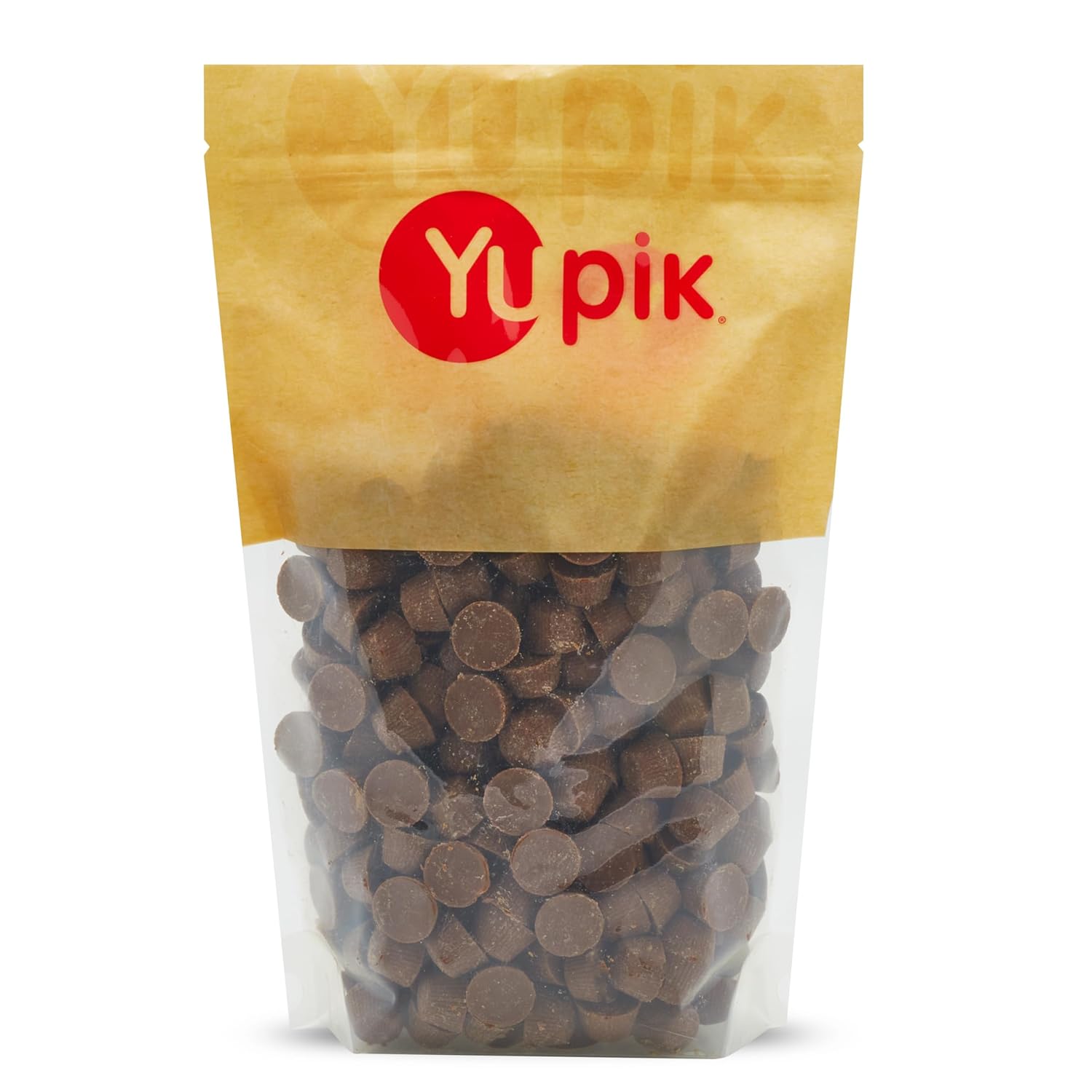 Yupik Mini Peanut Butter & Chocolate Goblets, 2.2 Lb, Classic Milk Chocolate, Pack Of 1