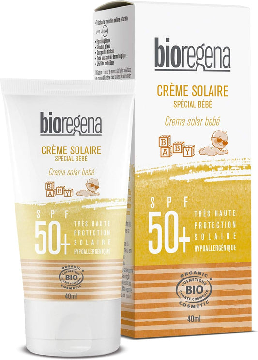 Bioregena Crème Solaire Bébé SPF50+ 40ml