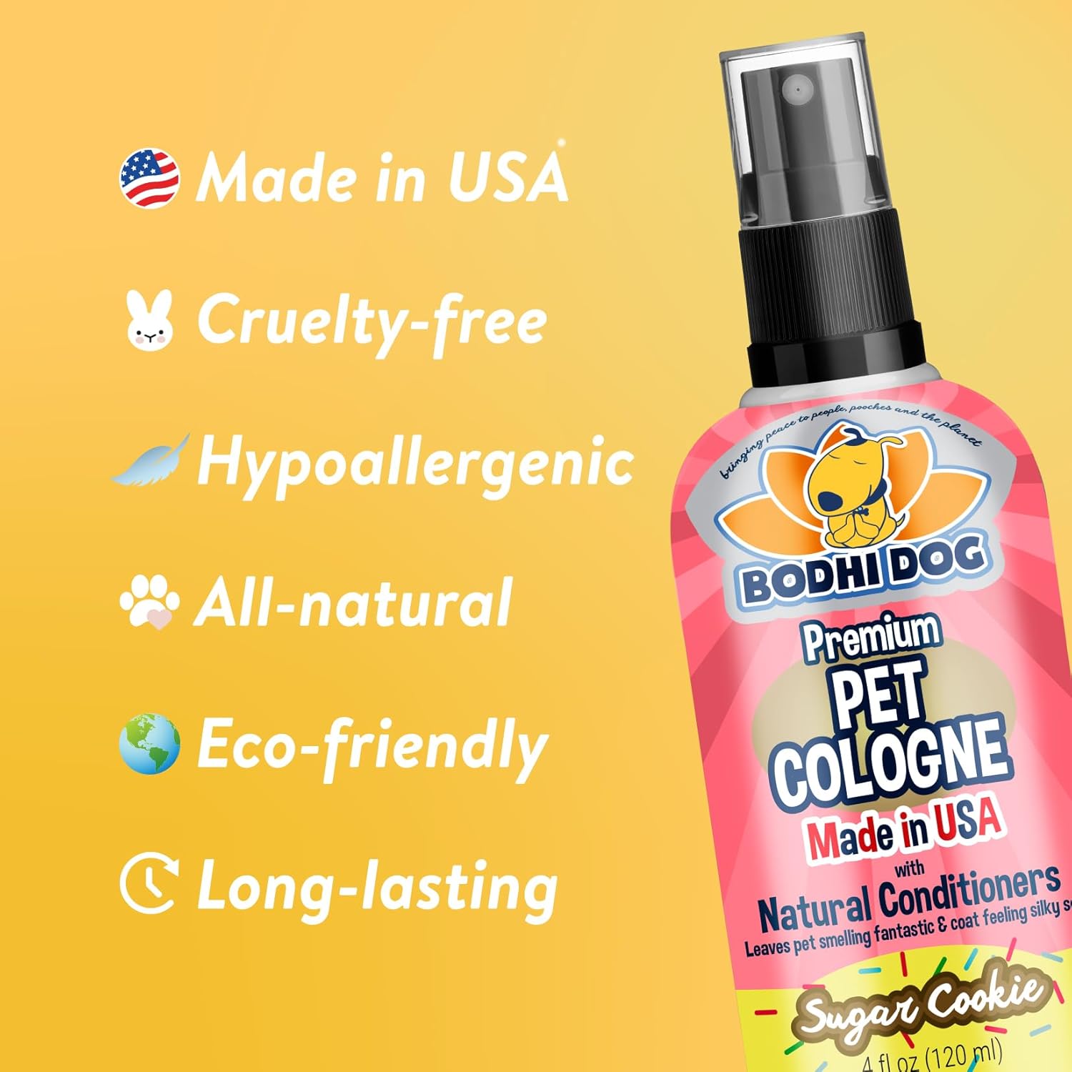 Bodhi Dog Baby Powder Cologne 4oz + Sugar Cookie Cologne 4oz Bundle