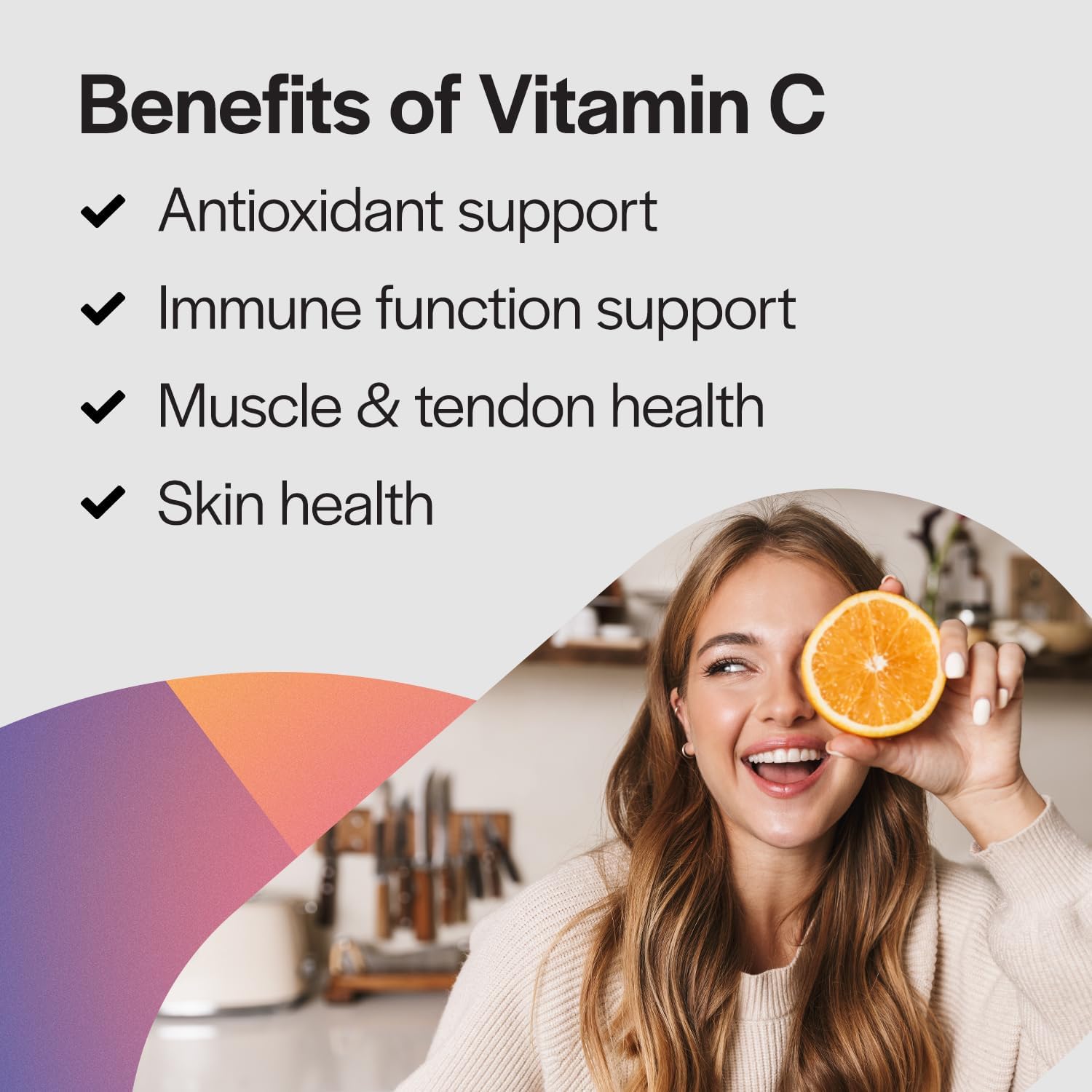 Pureformulas Supreme C With Bioflavonoids - 100 Tablets | 1000 Mg Vitamin C, Citrus Bioflavonoids Complex, Rose Hips | Immune Support & Antioxidant Boost | Allergen-Free : Health & Household