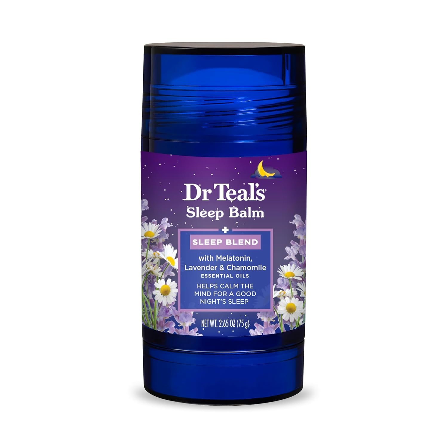 Dr Teal'S Sleep Body Balm With Melatonin, Lavender & Chamomile Essential Oils, 2.5Oz
