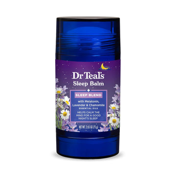 Dr Teal'S Sleep Body Balm With Melatonin, Lavender & Chamomile Essential Oils, 2.5Oz