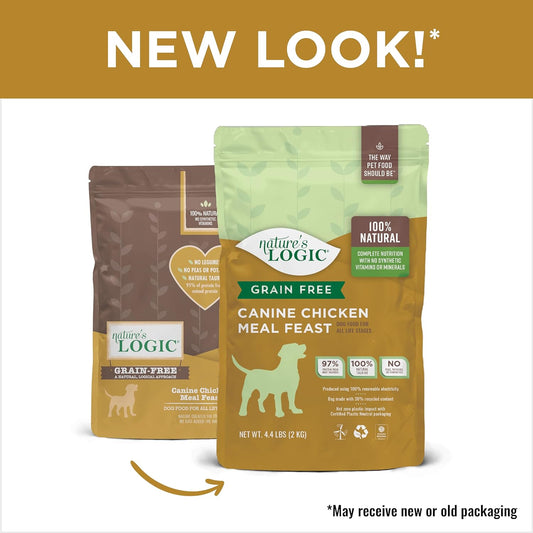 Nature'S Logic Grain Free Chicken Meal Feast, 4.4Lbs