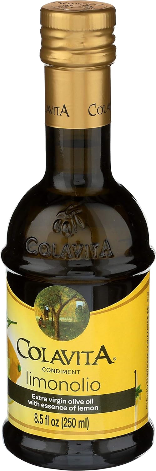 Colavita Limonolio Extra Virgin Olive Oil with Lemon, 8.5 oz : Grocery & Gourmet Food