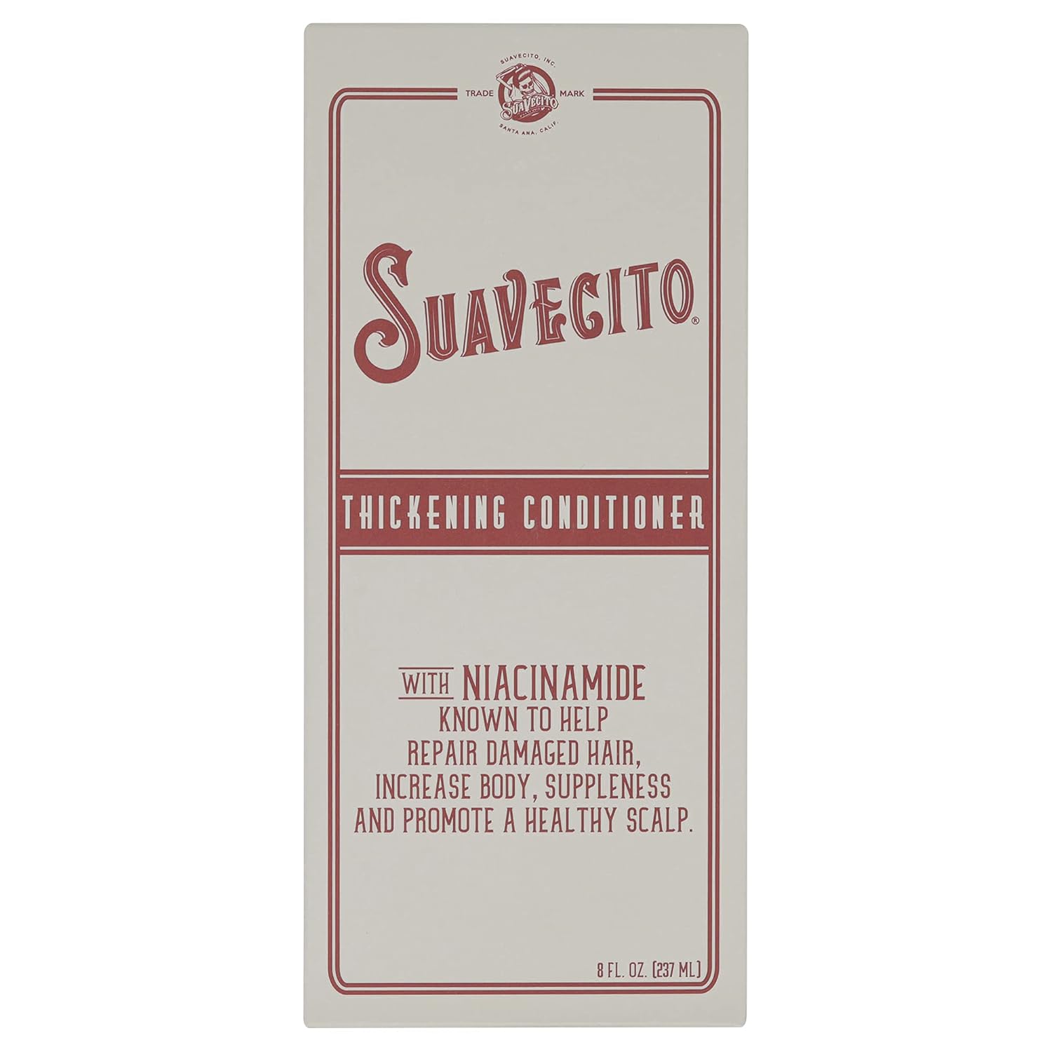 Buy Suavecito Hair Thickening Conditioner With Niacinamide For Thinning Hair - Biotin Conditioner With Caffeine - Repairs Damaged Hair & Fights Hair Loss On  Free Shipping On Qualified Orders