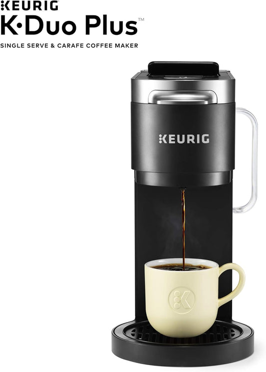 Keurig K-Duo Plus Coffee Maker, Single Serve K-Cup Pod And 12 Cup Carafe Brewer, With Green Mountain Favorites Collection K-Cup Pods, 40 Count