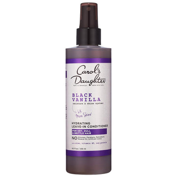 Carol'S Daughter Black Vanilla Leave In Conditioner For Curly, Wavy Or Natural Hair, Moisturizing Hair Care For Dry, Dull Or Brittle Hair, 8 Fl Oz