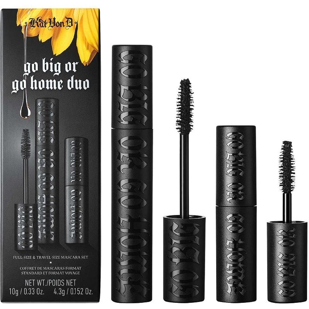 Kvd Vegan Beauty Go Big Or Go Home Mascara Set : Beauty & Personal Care