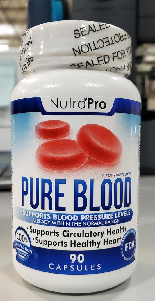 Nutrapro Blood Pressure Supplements – Healthy Heart, Cholesterol Level, Blood Pressure Support.With Hawthorn.Blood Pressure Pills For Natural Anti-Hypertension And Remain In Bp Zone.90 Capsules