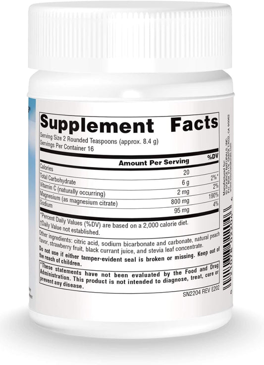 Source Naturals Serene Science Magnesium Serene, Peaceful Body - Berry Flavored - 5 Ounces