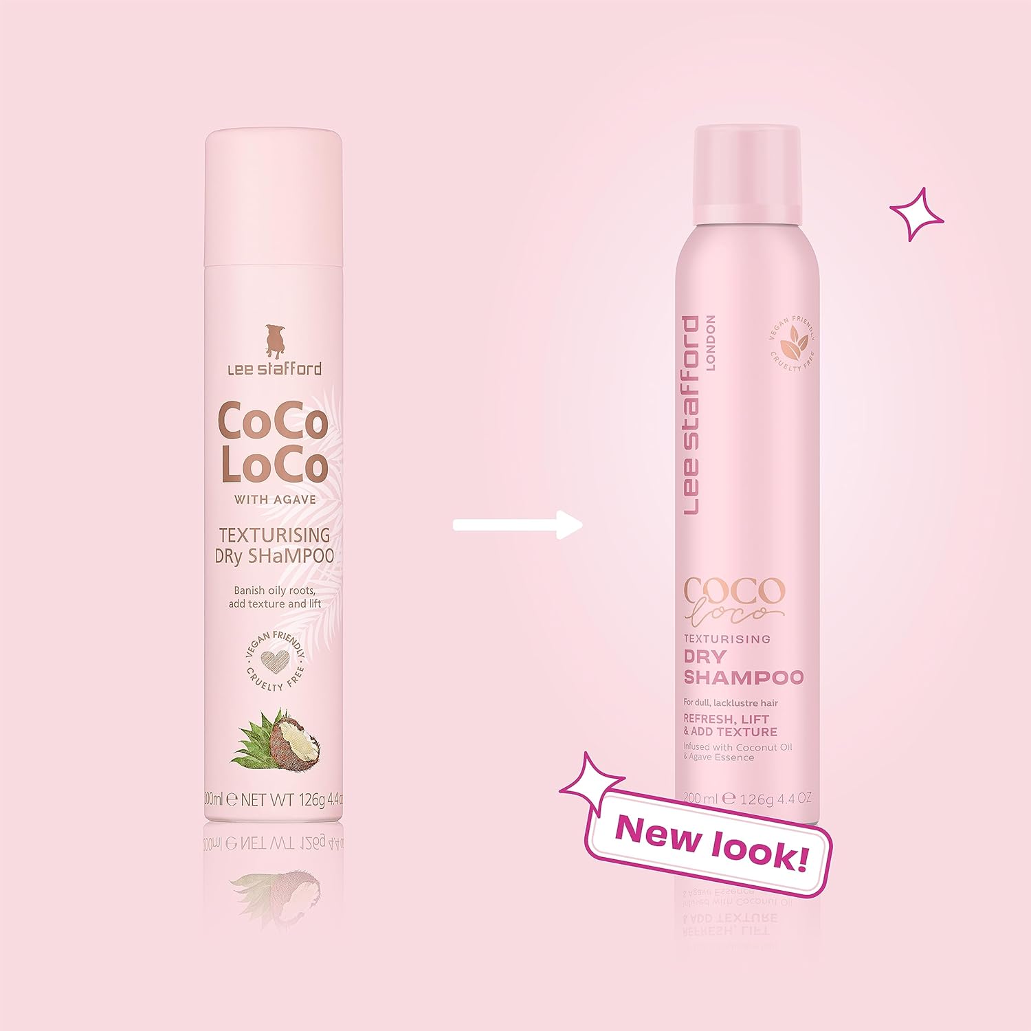 Lee Stafford Coco Loco & Agave Texturising Dry Shampoo, 200 ml : Amazon.co.uk: Beauty
