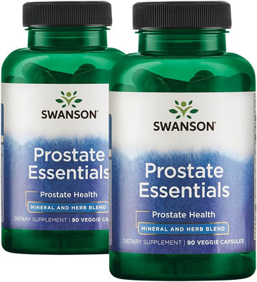 Swanson Prostate Essentials 180 Veg Capsules