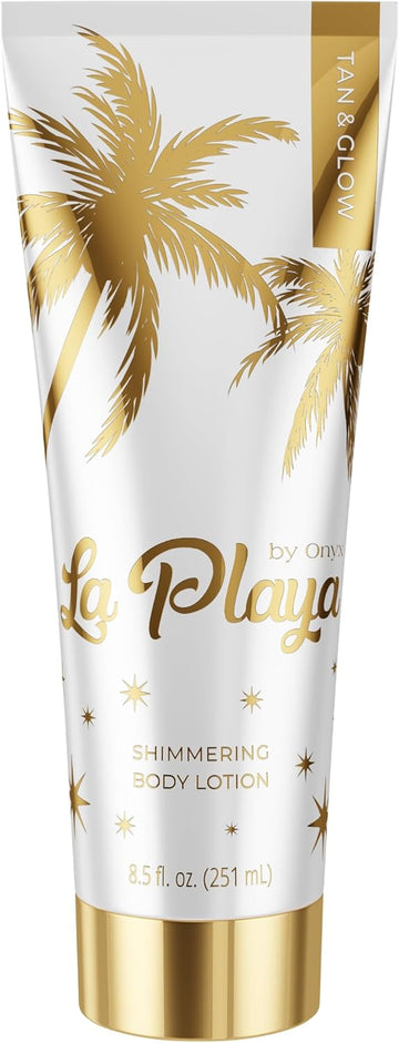 Onyx La Playa After Sun Sunbed Cream | Hydrating Moisturiser For Lasting Tan | Illuminating Glow Effect | Smooth, Radiant Skin | Nourishing Lotion For Indoor & Outdoor Tanning | Streak-Free