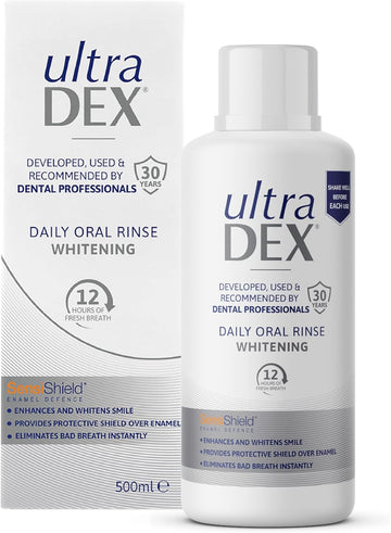 Ultradex Daily Oral Rinse Whitening, 500 Ml & Daily Oral Rinse, Original 500 Ml