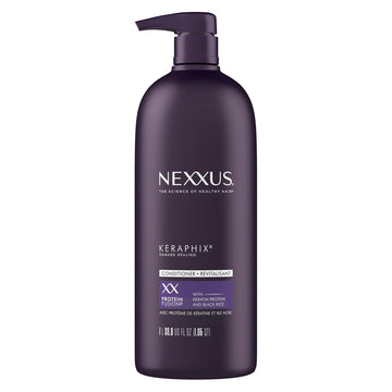 Nexxus Keraphix Proteinfusion Conditioner With Keratin Protein And Black Rice Conditioner For Damaged Hair 33.8 Oz