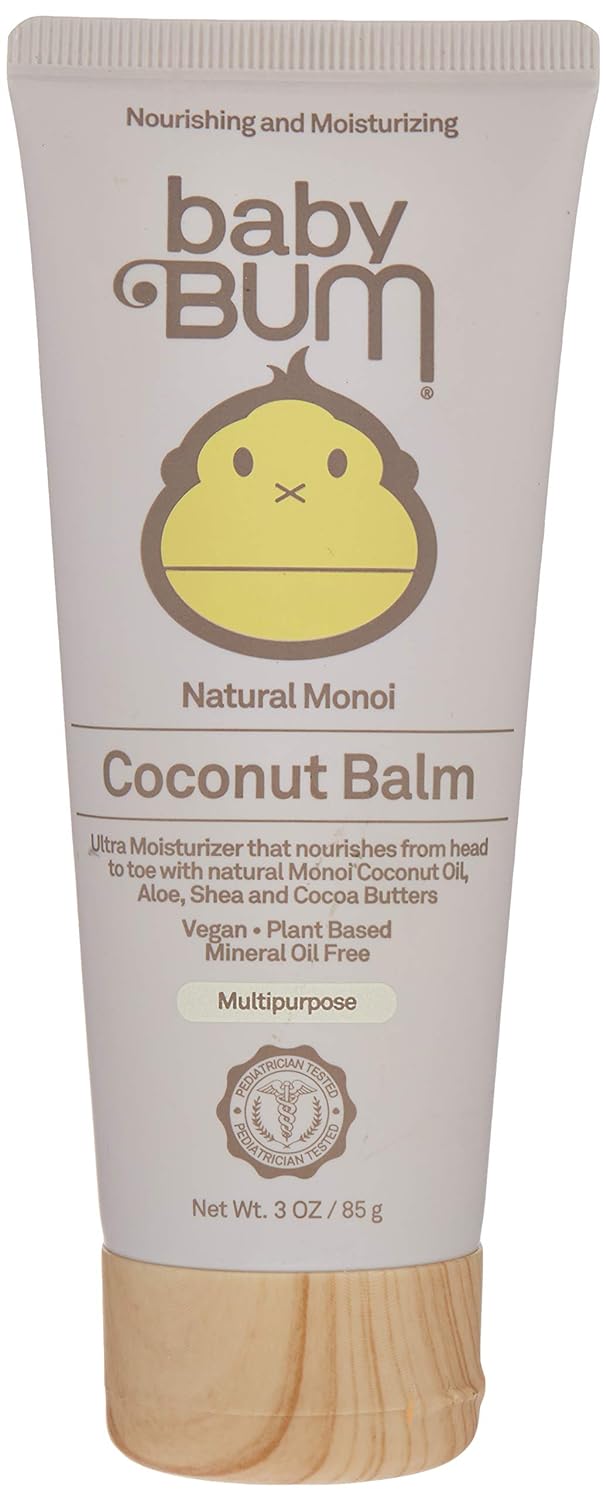 Baby Bum Monoi Coconut Baby Balm, 3 OZ