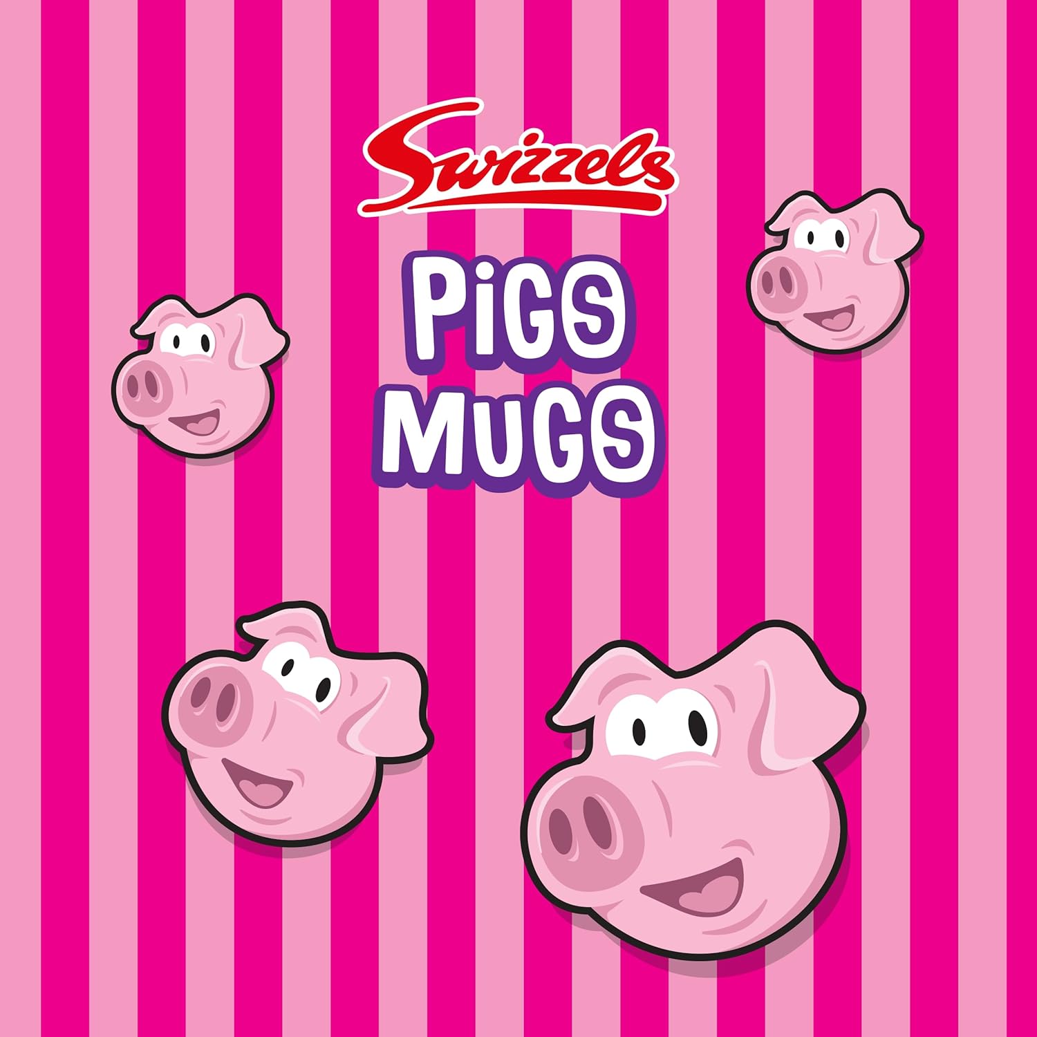 Swizzels Sweet Tubs, Fun Gums Pig's Mugs, Fruit Flavour Sweet Gums, Sharing Tub of Sweets, Free From Artificial Colours (120 Sweets Approximately) : Amazon.co.uk: Grocery
