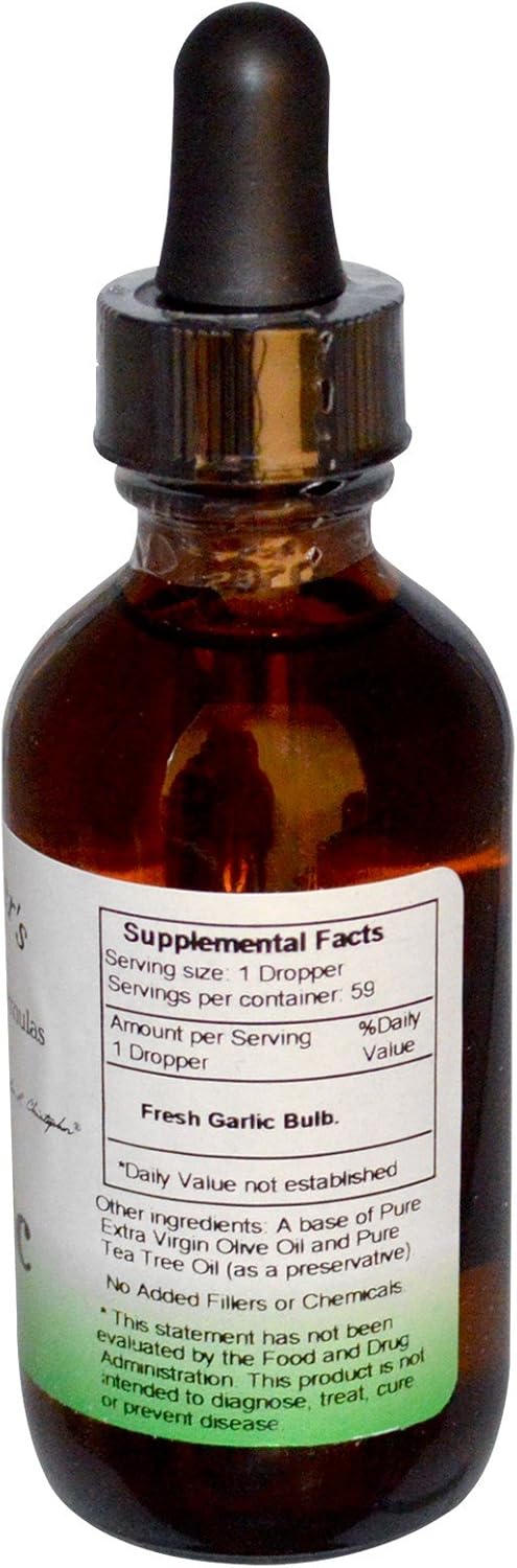 Dr. Christopher's Original Formulas - Oil Of Garlic Extract  - Alcohol Extracts & Oils