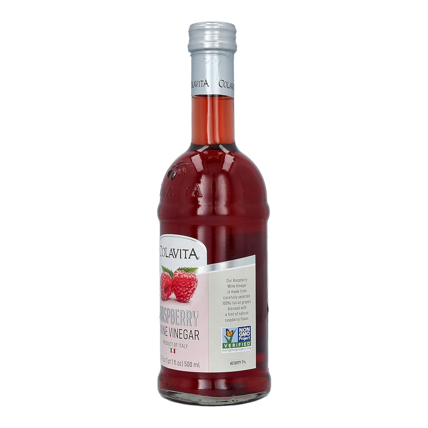 Colavita Raspberry Red Wine Vinegar, Special, 17 Fl Oz (Pack of 2)