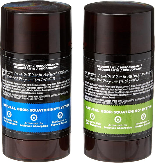 2.65Oz Wide Stick Deodorant 2-Pack - Cool Fresh Aloe, Fresh Falls