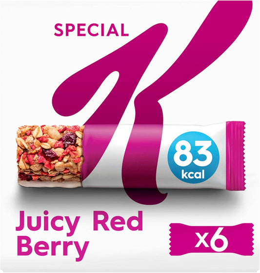 Special K Red Berry Cereal Bar, 6 X 21.5G (Pack Of 2)