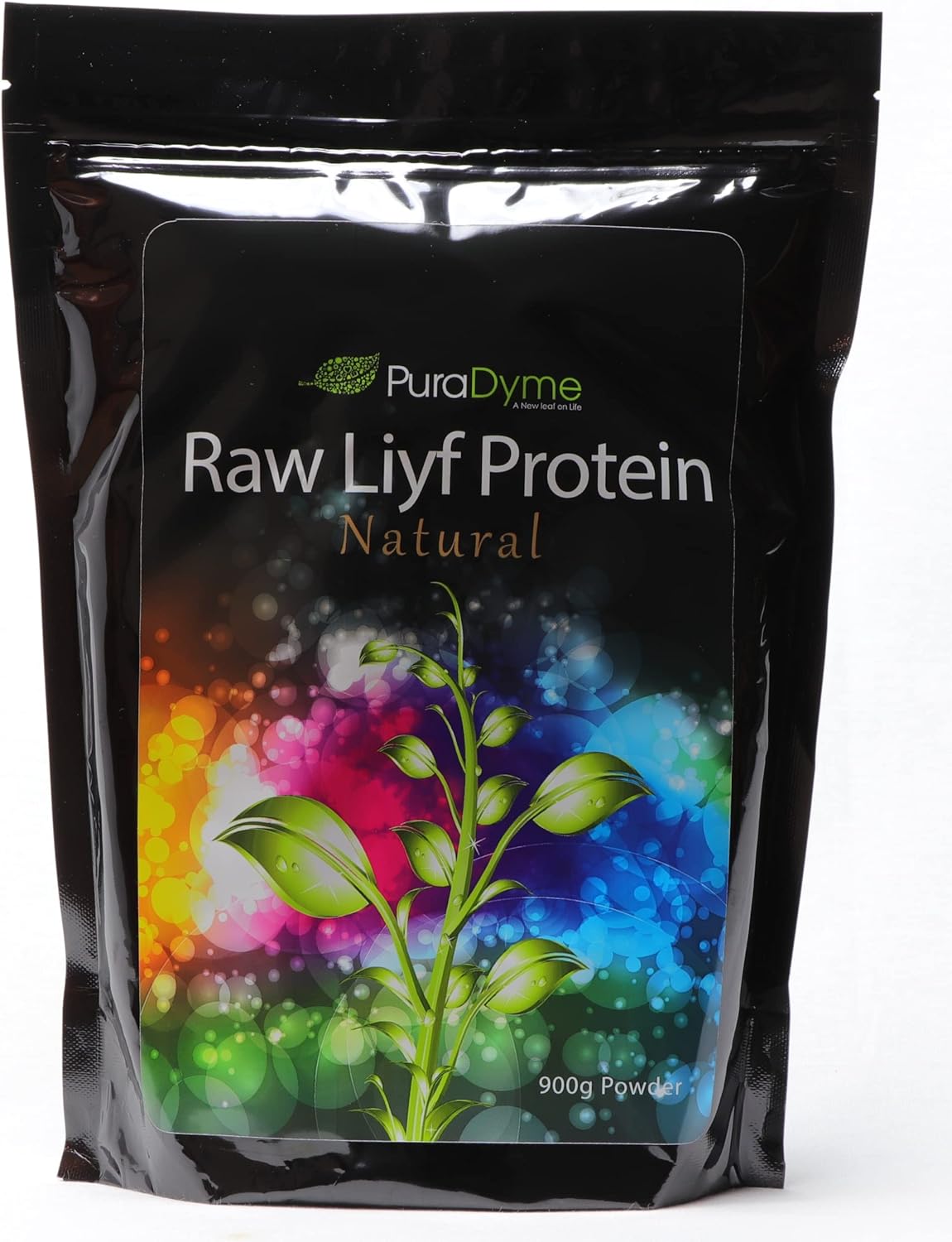 PuraDyme Raw Liyf Protein Natural 900g Powder