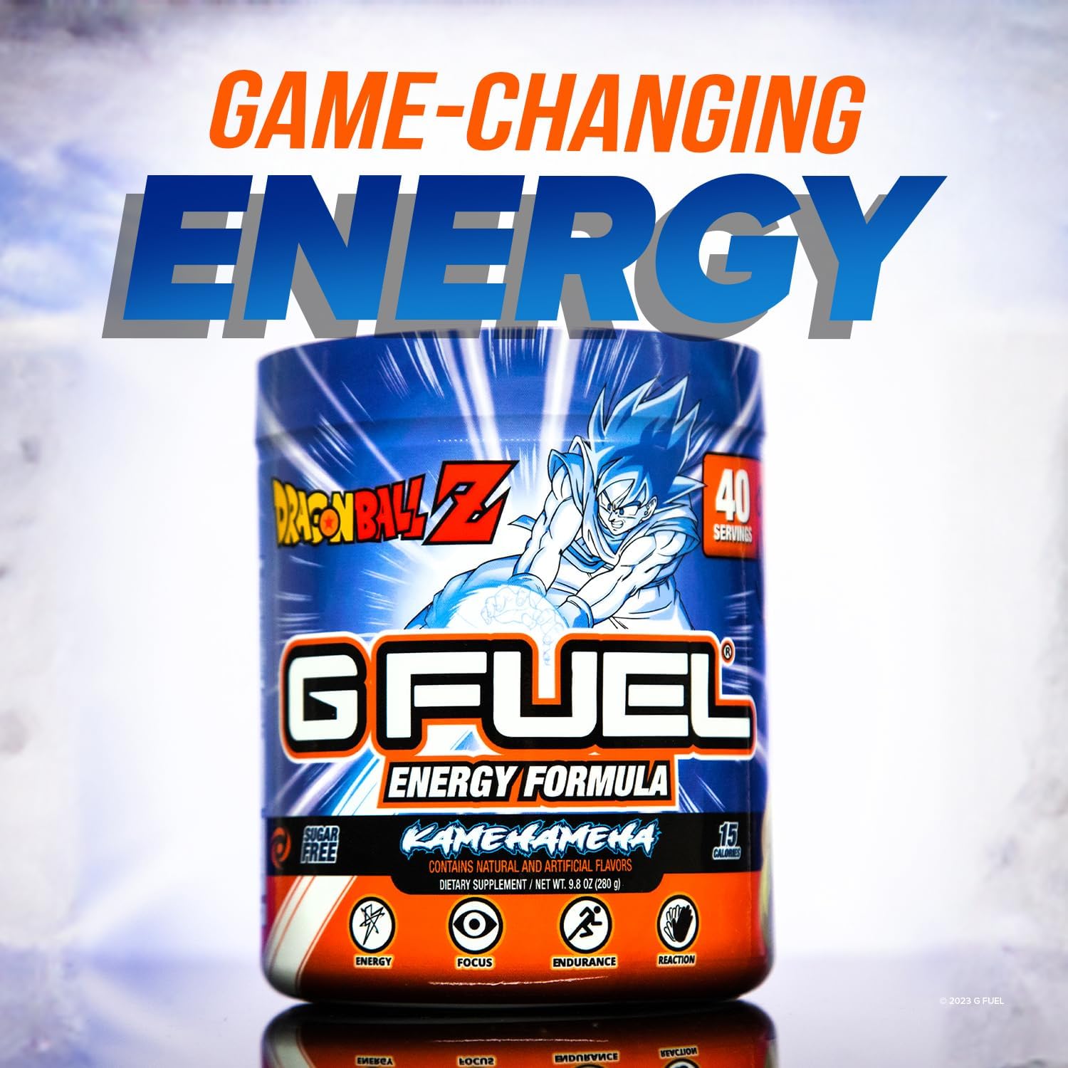 G Fuel Dragon Ball Z Energy Powder, Sugar Free, Clean Caffeine Focus S
