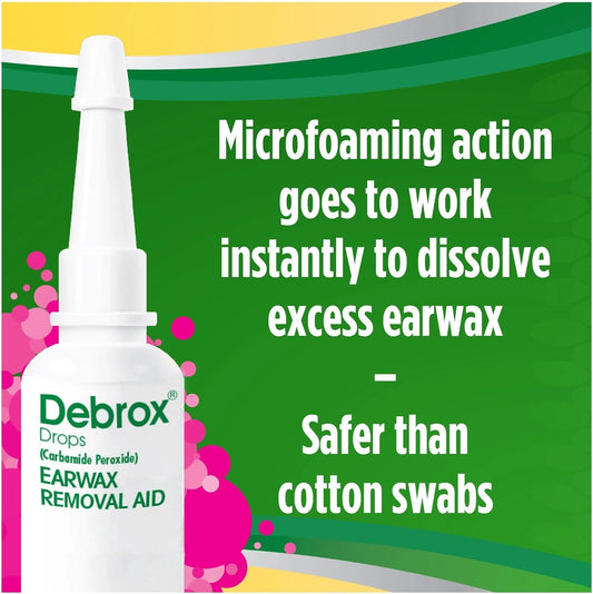 Debrox Earwax Removal Aid Kit, Washer & Drops, 0.5-Ounce Bottles (Pack of 2) by Debrox