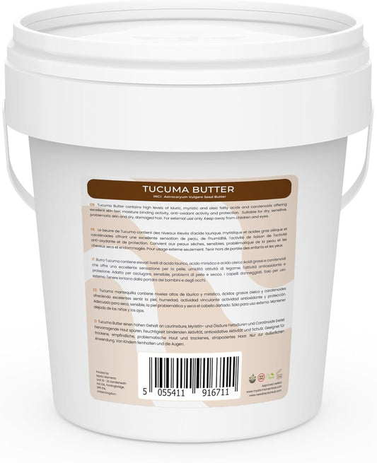 Mystic Moments | Tucuma Butter 500G - Pure & Natural Cosmetic Butters Vegan Gmo Free