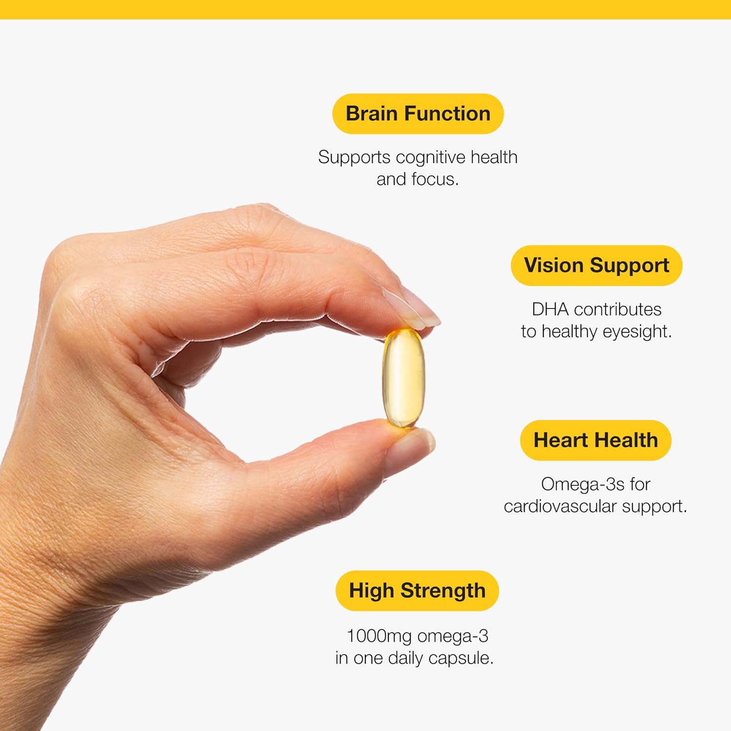 Metagenics Omegagenics - High Strength Omega-3 Pure Fish Oil Supplement - 1000mg EPA & DHA - 60 Capsules : Amazon.co.uk: Health & Personal Care