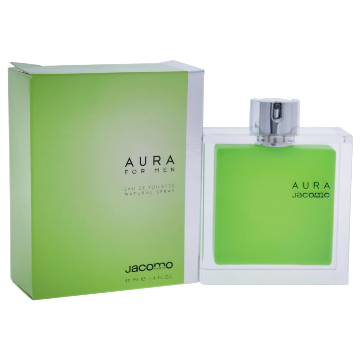 Jacomo Aura Eau De Toilette Spray For Men, 1.4 Ounce : Colognes : Beauty & Personal Care