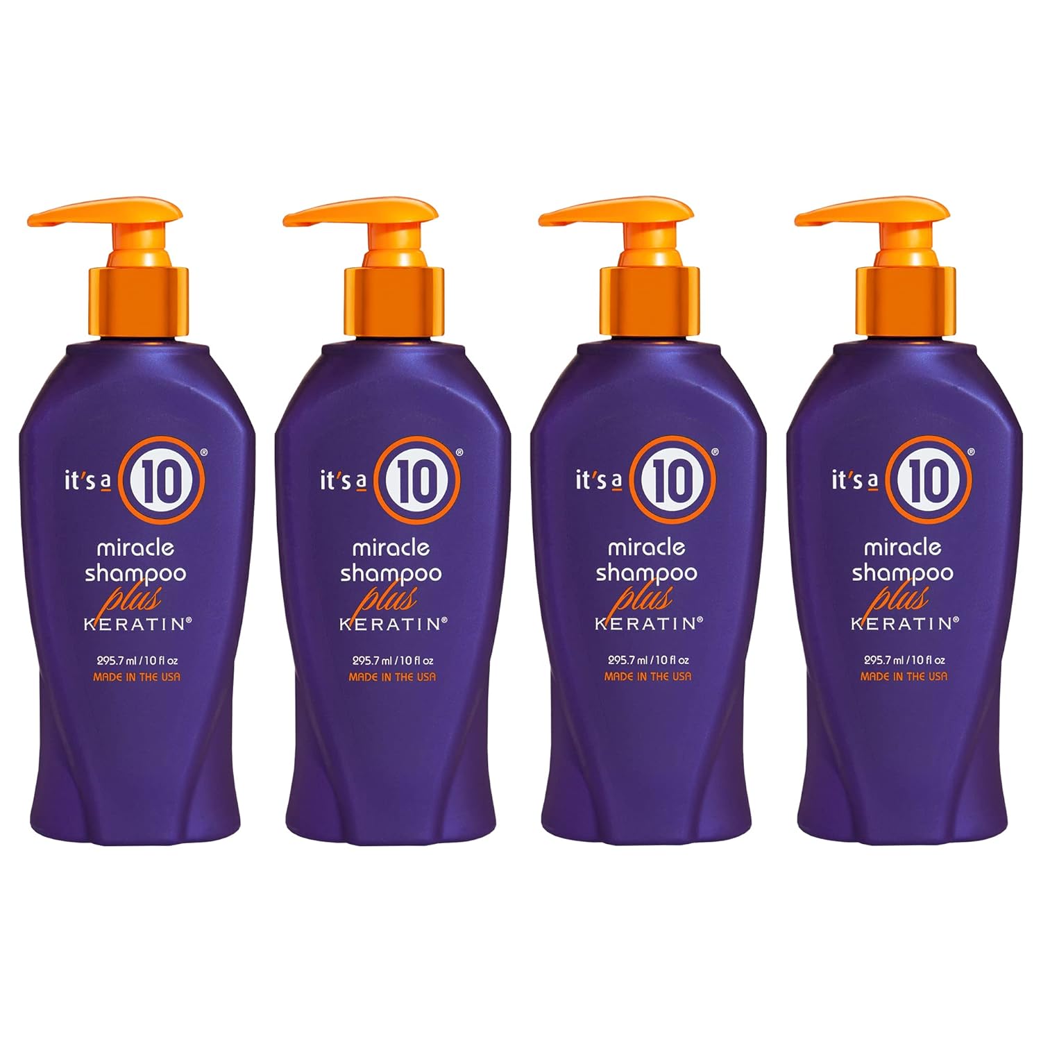 It's a 10 Haircare Miracle Shampoo Plus Keratin, 10 fl. oz. (Pack of 4)